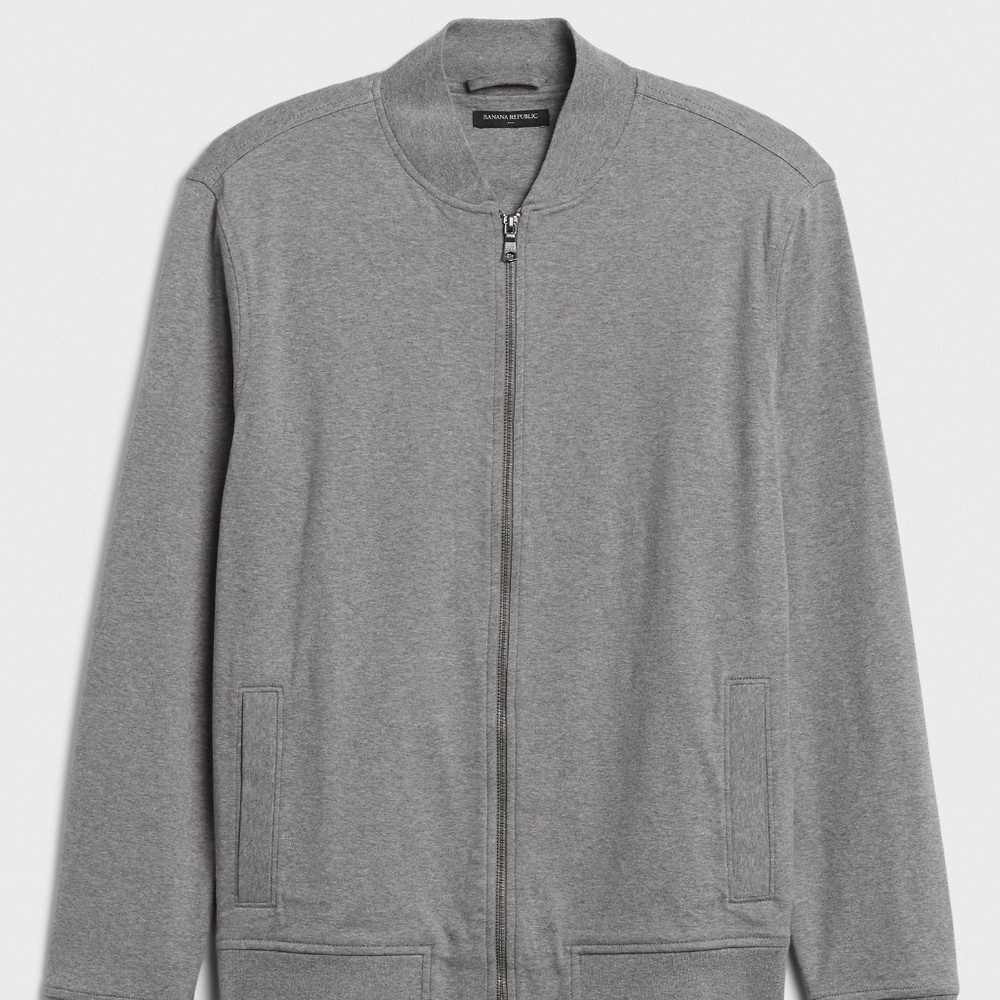 Banana Republic Luxe Touch Performance Bomber Jacket